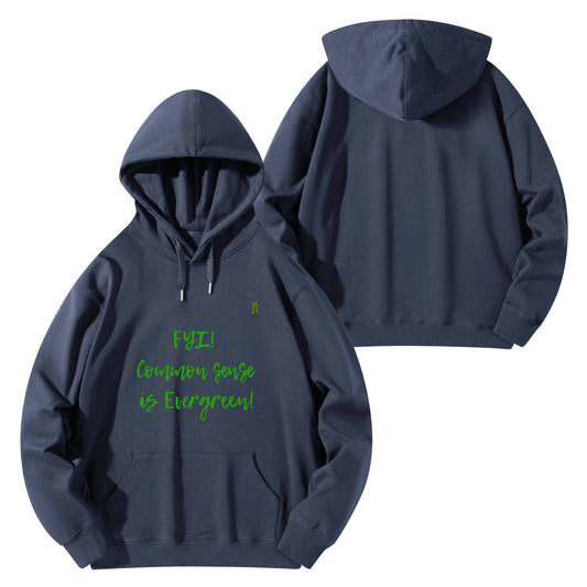 Evergreen FYI Line - Unisex Cotton Hoodie