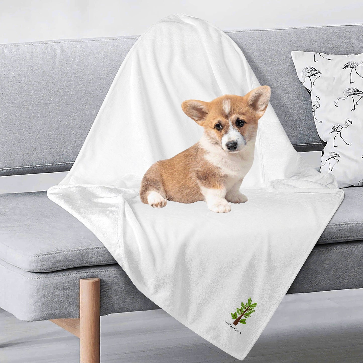 Evergreen Original Pets - Pets Packable Flannel Blankets